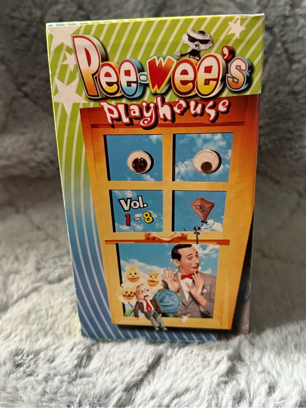 Vintage Pee-wee's Playhouse Kids VHS Box Set - Colorful Multi-Color Collection